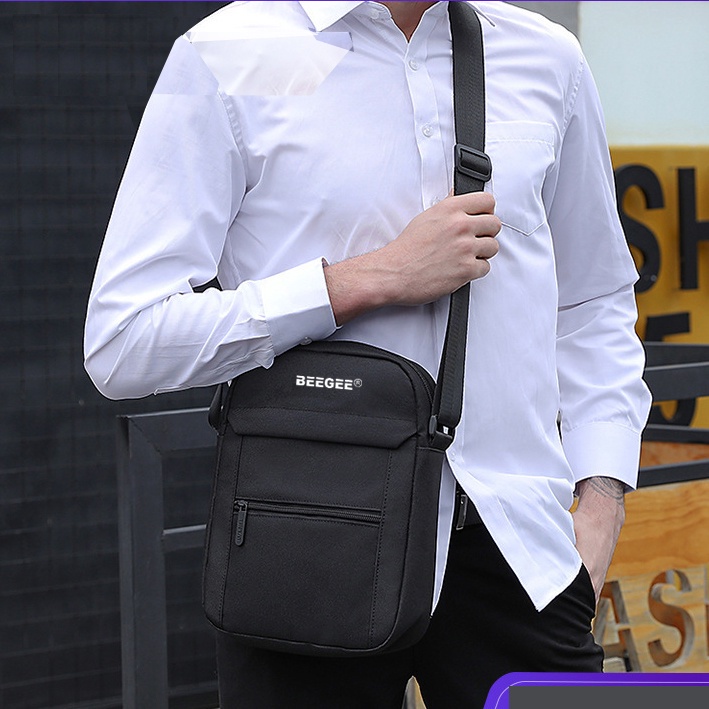 Túi đeo chéo nam nữ thời trang Fortune Mouse 0146 để điện thoại ipad 10 - 12 in chống thấm nước đẹp giá rẻ chất lượng tố