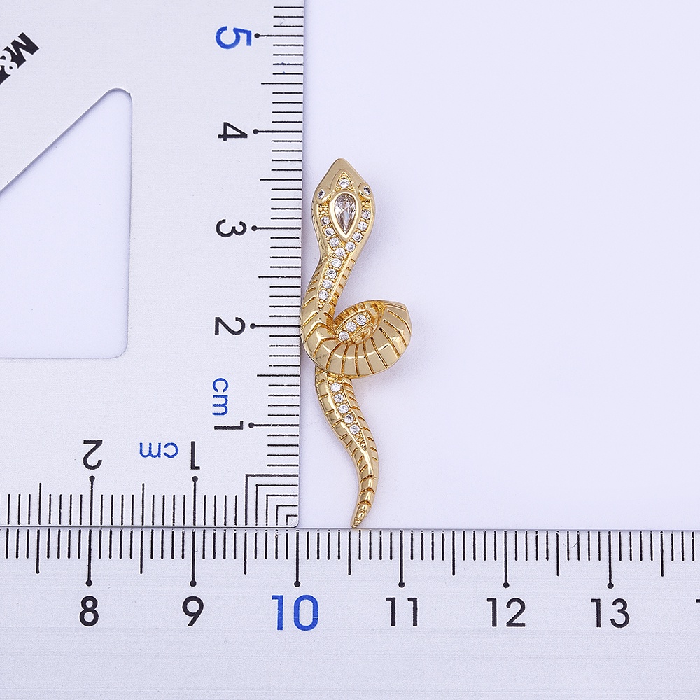 Vòng Cổ Choker Mặt Hình Rắn Màu Vàng Kim Phong Cách Tối Giản Thời Trang Cho Nữ