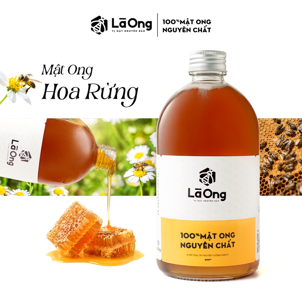 Mật ong hoa rừng Là Ong nguyên chất 100%