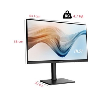 Màn hinh đồ hoạ msi md241p (23.8 inch/fhd/ips/75hz/5ms/250nits/hdmi+usbc/loa/đen)(giá sốc)