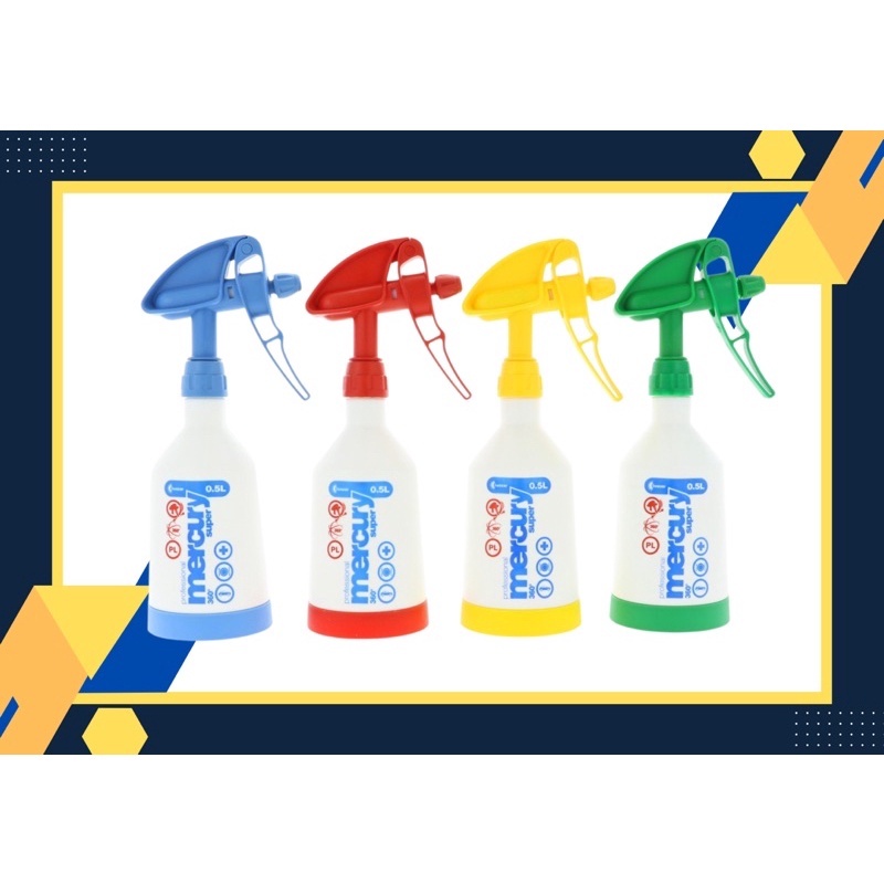 Bình xịt cầm tay nghiêng 360 độ bơm 2 chiều Kwazar MECURY SUPER PRO xuất xứ Ba Lan 1L