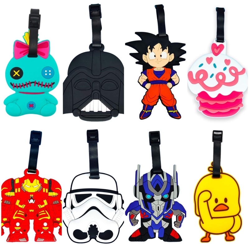 Tag thẻ treo vali hoạt hình treo thẻ hành lý vali hàng Quảng Châu siêu đẹp