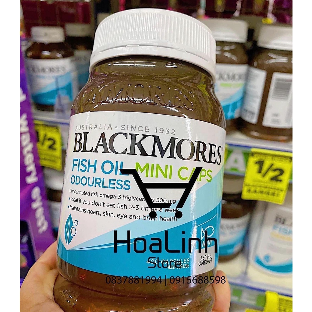Fish.Oil mini caps BLM 400 viên - sp 6%