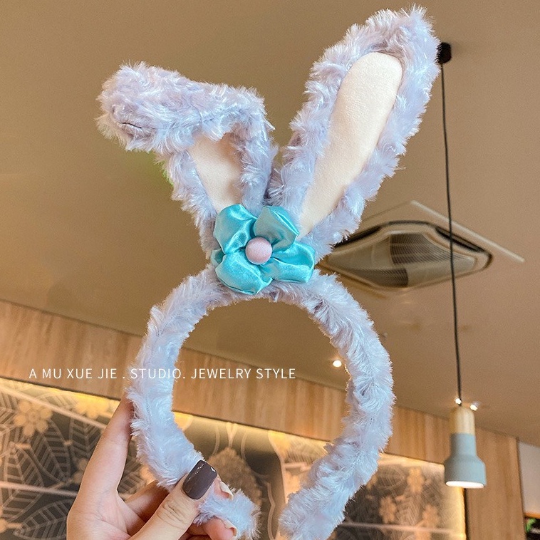 Băng đô cài tóc tai thỏ bờm tóc thỏ cute MINIGIRL B3