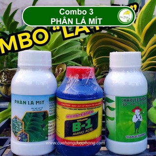 Combo “ phân lá mít “ - kích cây, kích rễ, giải độc cây trồng - b1 thái lan, phân lá mít, phân 30-10-10 thái lan