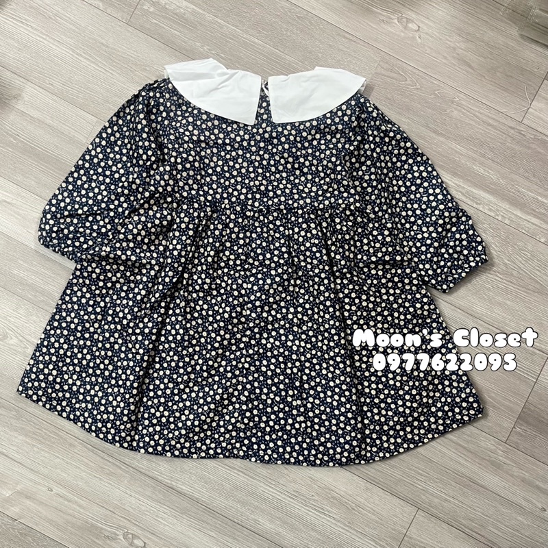 XD- Váy hoa nhí vintage PHLONA size 12/18m-8y