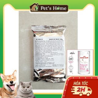 Sữa bột cho mèo Royal Canin baby cat milk gỏi lẻ 100g