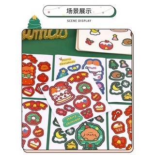Sticker vuông Giáng sinh
