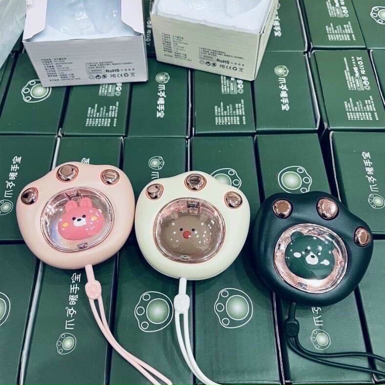 Máy sưởi  tay mini 🔥FREESHIP🔥  sưởi tay hình thú siêu cute làm ấm tay nhanh