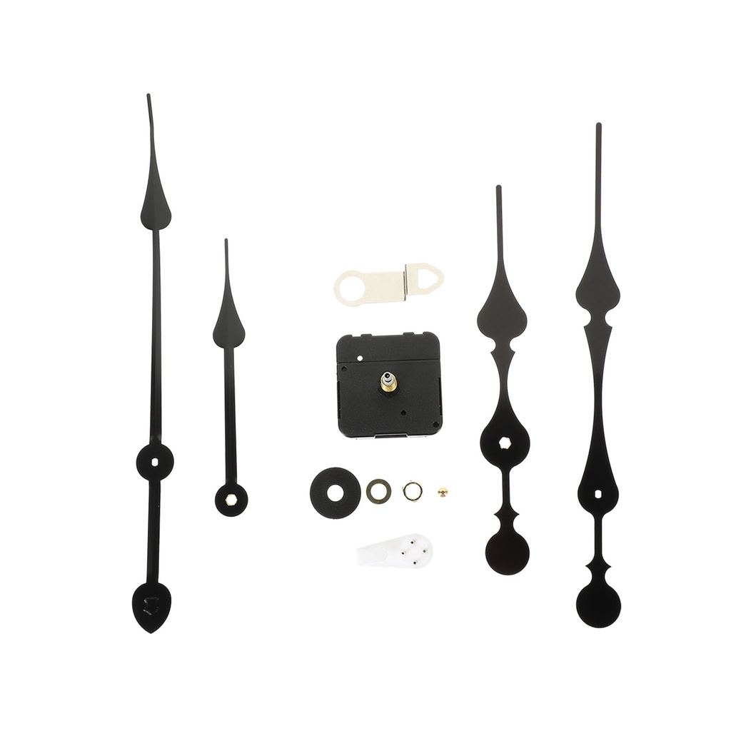 ♥♥♥ Clock Mechanism Replacement, Clock Movement Mechanism with 2 Pack Clock Hands, Silent Sweep Clock Motor, for Clock Repair DIY Replacement, Custom Clock