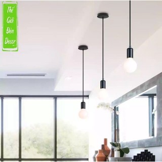 Bộ dây đui đèn thả đế ốp trần kèm bóng T029