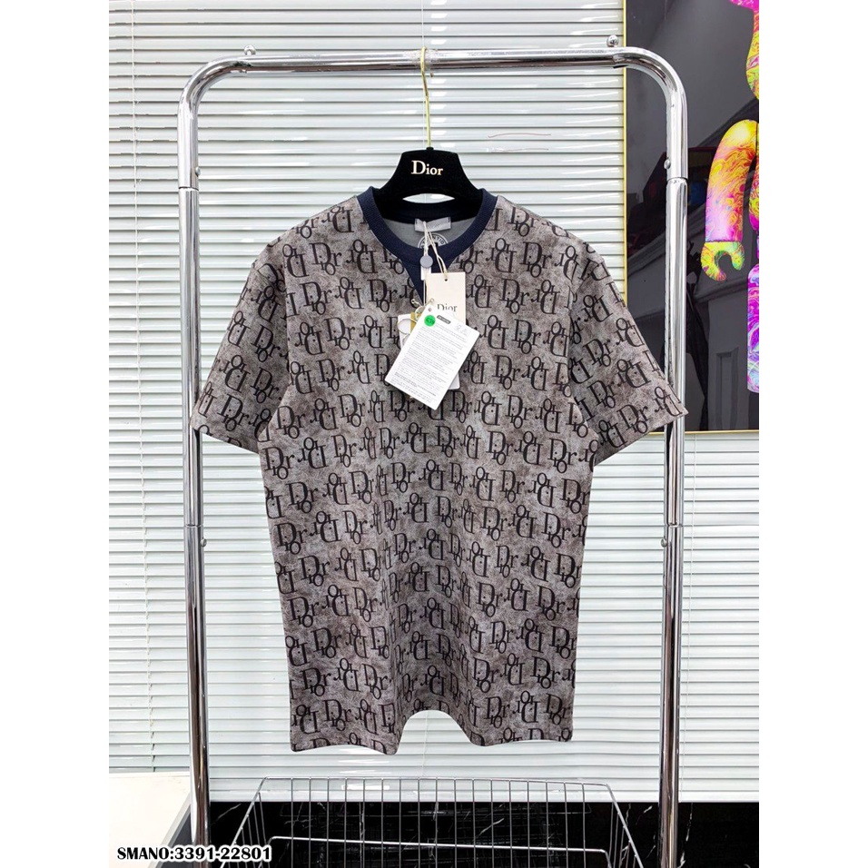 Áo Phông Nam Loang Logo Cực Net Vải Mát Mịn - Áo Thun Nam DIO Phối Màu Cực Hot