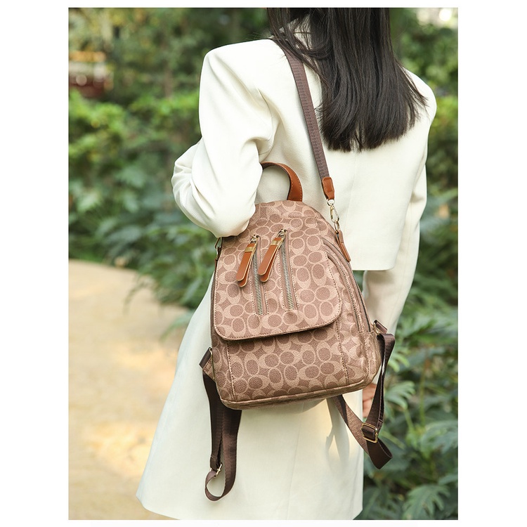 Ba Lô Chuwanglin Họa Tiết Da Báo