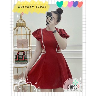 BIGSIZE Đầm khoét eo bigsize
