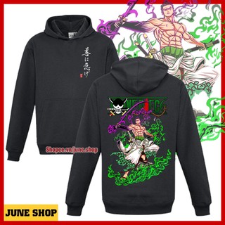 Áo Hoodie Roronoa Zoro One Piece, Hoodie Anime nỉ bông cực chất