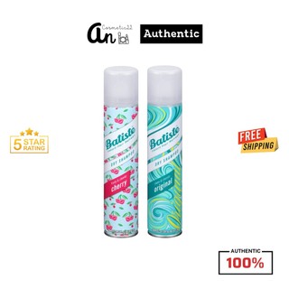 Dầu Gội Khô Batiste Dry Shampoo 200ml Hết Ngứa, Hết Bết Dính - Gội khô Anh