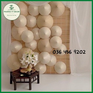 Nón lá trang trí, phụ kiện chụp ảnh đủ size
