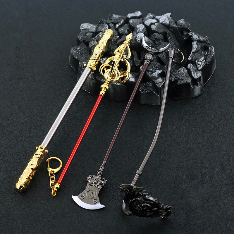 Mô hình VK Của 4 Thầy Trò Đường Tăng trong Tây Du Ký Hàng Cao Cấp Dài 22cm Kim Loại Mô hình trưng bày trang trí