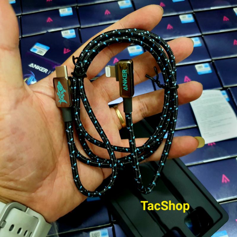 Cáp sạc nhanh PD 60W Anker A9544 Type C To L phiên bản Liên Minh Huyền Thoại