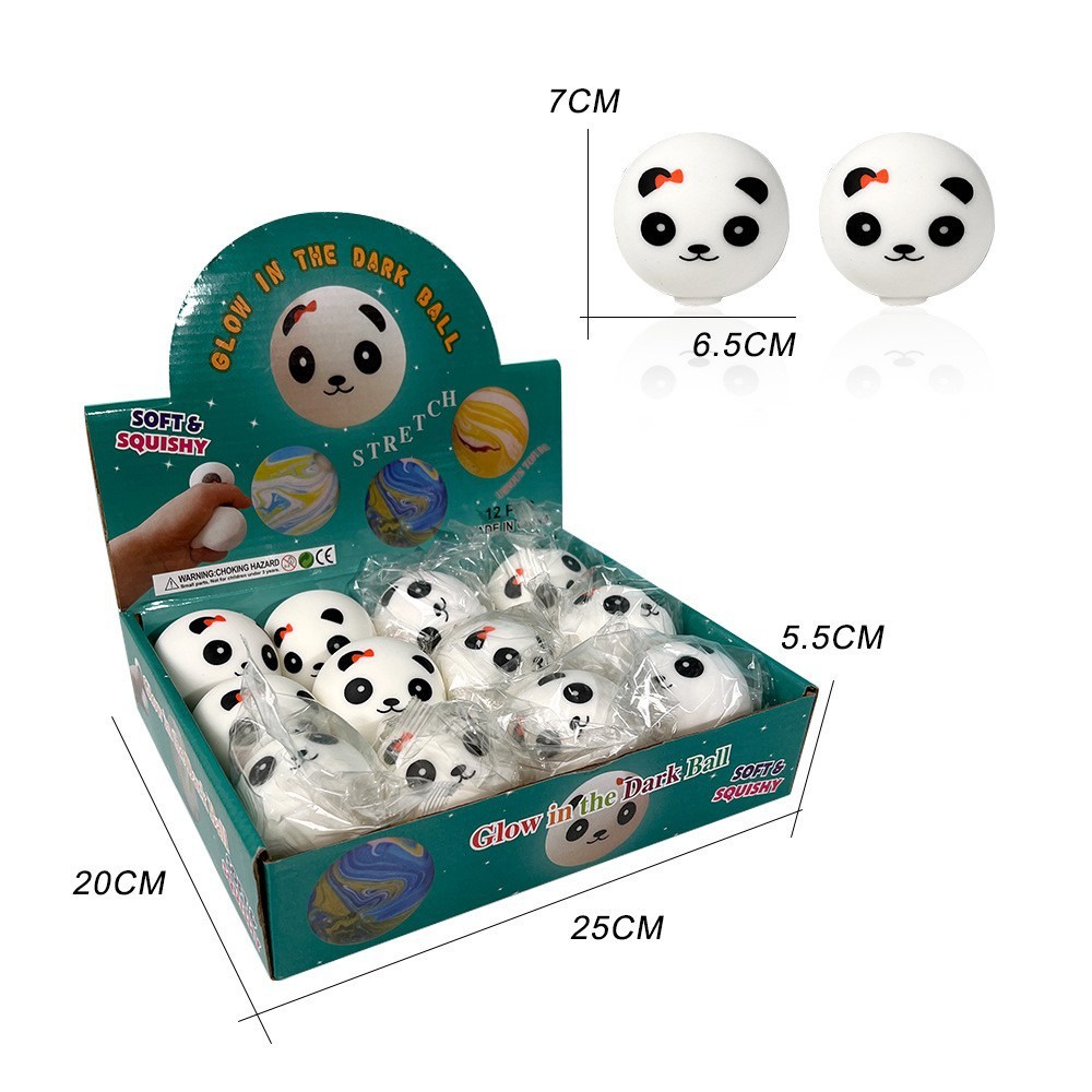 Đồ chơi Squishy chậm tăng hình gấu trúc đáng yêu giúp giảm căng thẳng cho bé