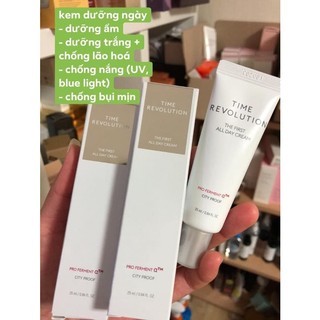 (Mini 5ml - 25ml) Kem Dưỡng Missha Time Revolution The First All Day Cream SPF19 PA++