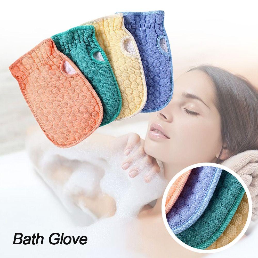 KUNHEV Set 2 Khăn Tắm Mát Xa Tẩy Tế Bào Chết Cho Da