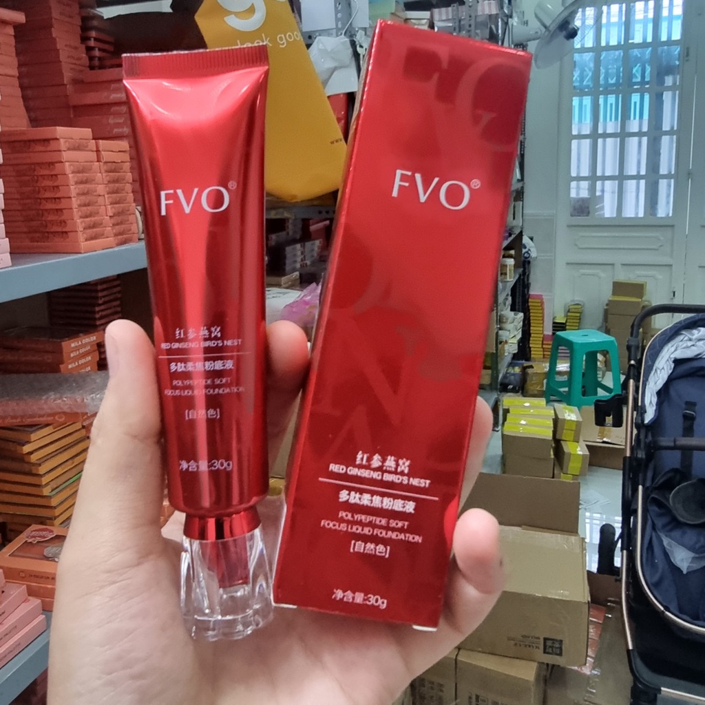 Kem nền BB dạng lỏng che khuyết điểm FVo nâng tone và lâu trôi 30gr