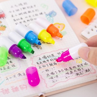 Bút Đánh Dấu Dòng Hình Viên Thuốc Mini