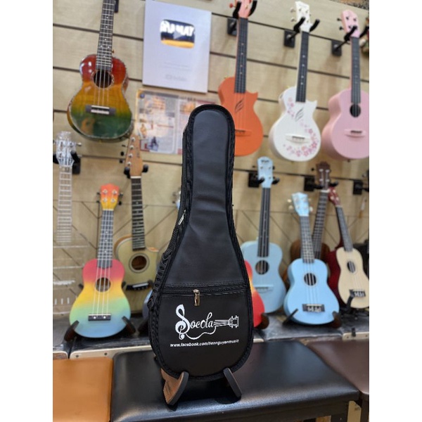 Bao da 3 lớp đàn Ukulele