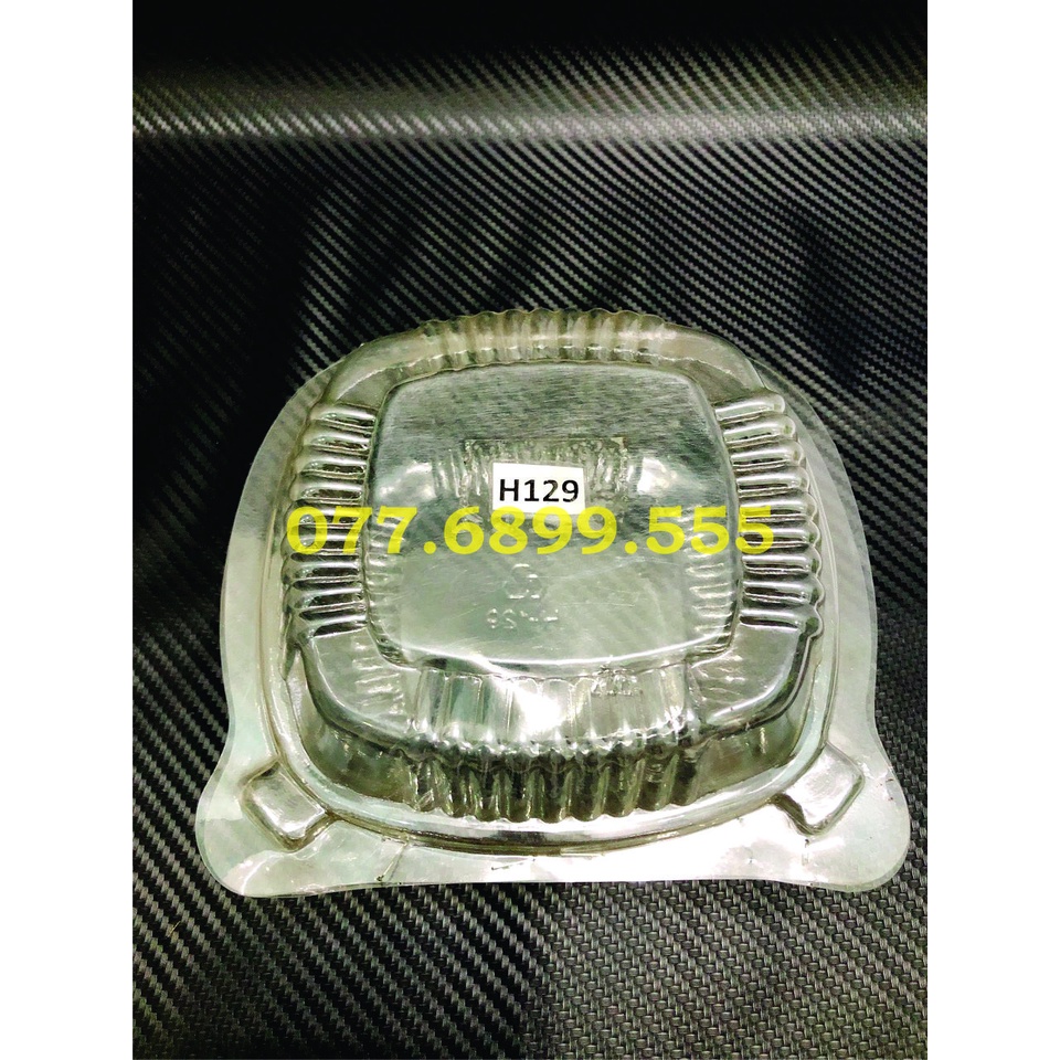 10 cái Hộp đựng khuôn xôi các size, rau câu, bánh, hamburger size 8 10 12 15cm