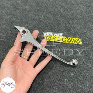 Tay thắng xi inox Wave đĩa - Sirius ĐĨa - Future 125/Led tặng kèm tem Takegawa