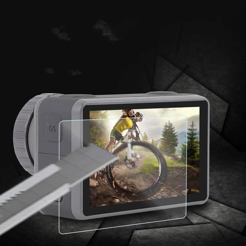Set 3 kính cường lực LAMMCOU bảo vệ màn hình chống trầy thích hợp cho máy ảnh thể thao DJI Osmo Action