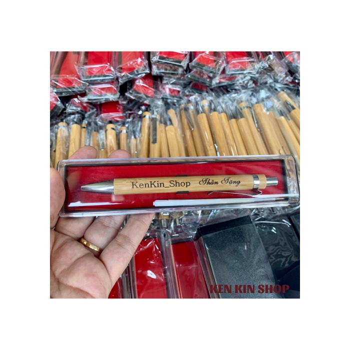 Bút tre , bút bi, bút kí khắc theo yêu cầu. quà tặng ý nghĩa và độc đáo. KENKIN_SHOP