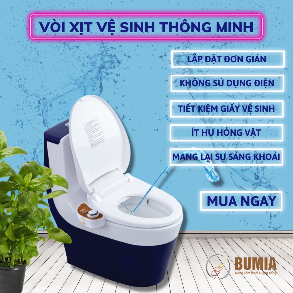 Nắp Bồn Cầu Thông Minh BM - 01V