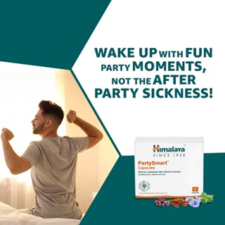 Himalaya Party Smart Capsules - viên uống giải rượu hộp 5 viên