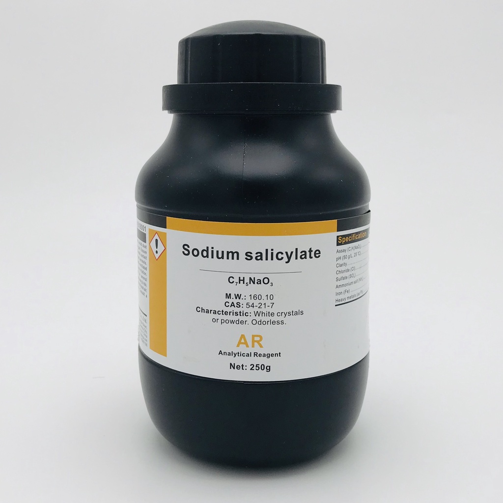 Hóa chất Sodium Salicylate (AR, Chai 250G, Xilong, Cas 54-21-7)