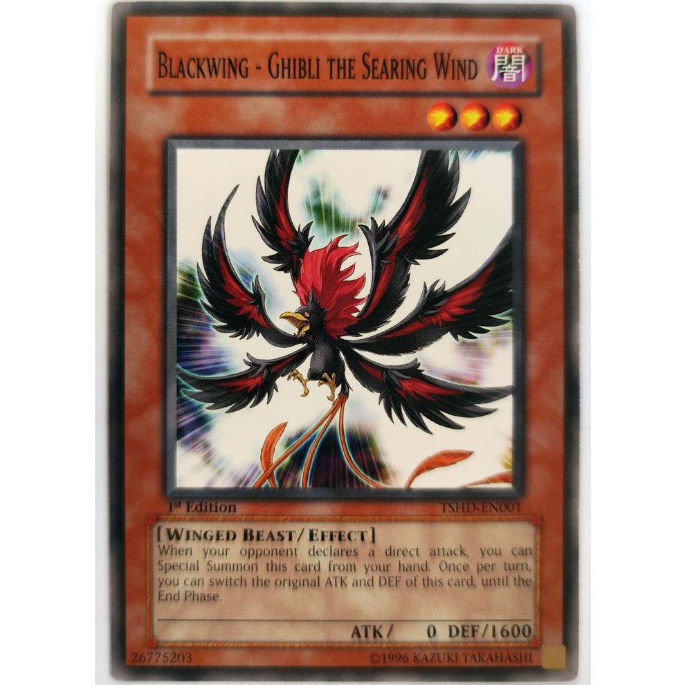 [Thẻ Yugioh] Blackwing - Ghibli the Searing Wind |EN| Common