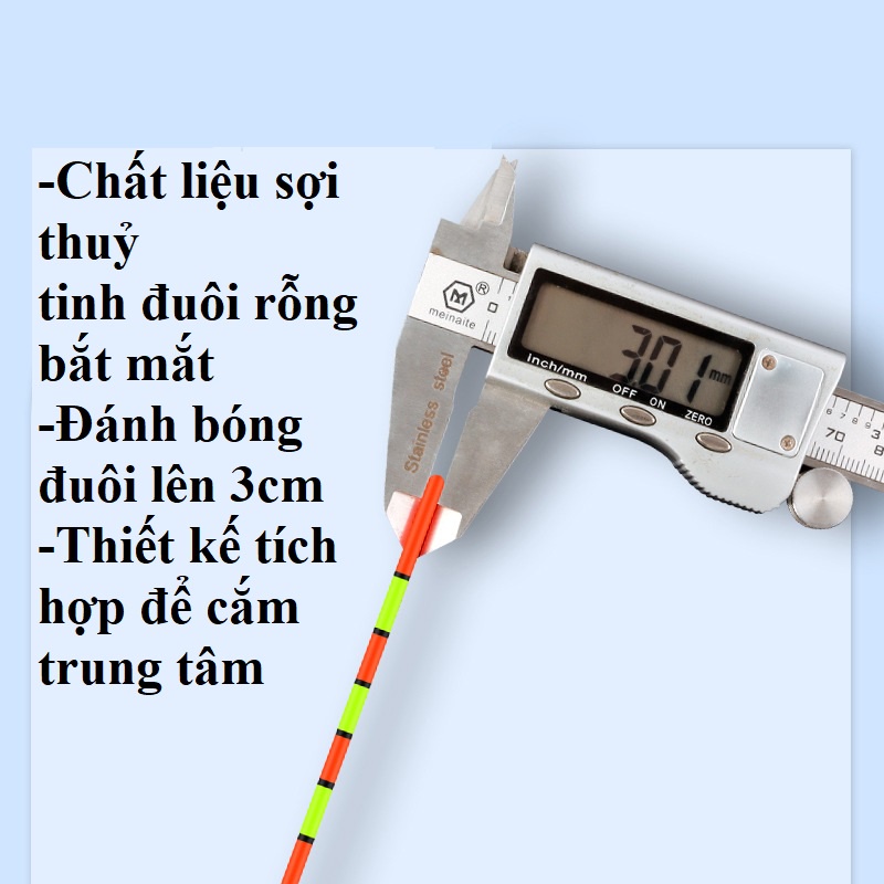 Phao Câu Đài Nano Tăm To KY Siêu Nhạy Truyền Tin Nhanh Chính Xác