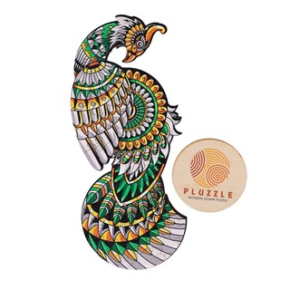 Bộ Xếp Hình Gỗ Thông Minh PLUZZLE hình Con Công PZ065