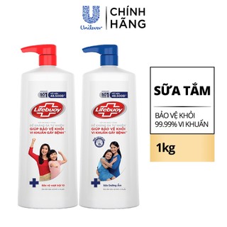 Sữa Tắm Bảo Vệ Khỏi Vi Khuẩn Gây Bệnh Với Ion Bạc+ Hỗ Trợ Đề Kháng Da Tự Nhiên 1000G
