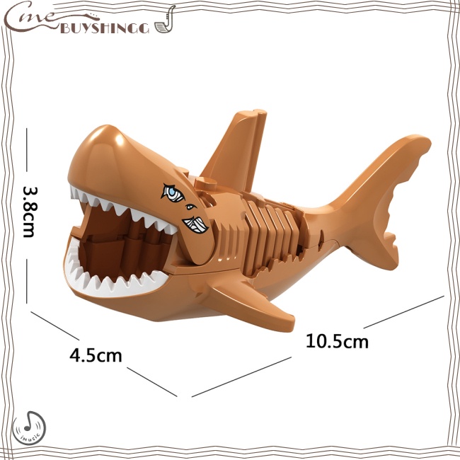 Mô Hình Đồ Chơi Lego Cá Mập Phát Nhạc Dành Cho Trẻ Xl014-018