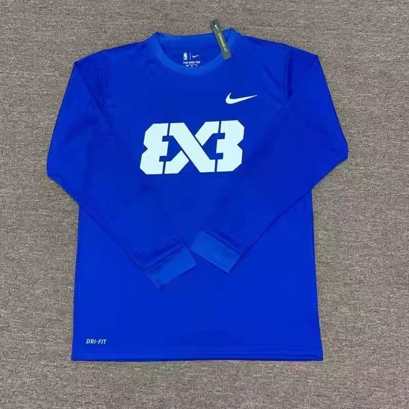 Áo Thun Bóng Rổ Tay Dài 3v3 fiba 3X3 Giữ Ấm Phong Cách Thể Thao