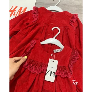 Váy đỏ Noel Giáng Sinh cho bé gái