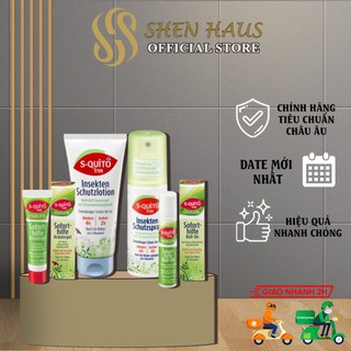 Kem chống và làm dịu vết muỗi, côn trùng đốt cho bé squito hàng chính hãng