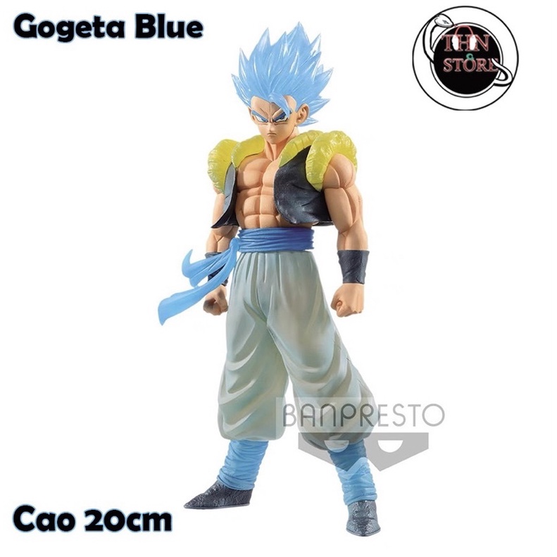 Mô hình chính hãng bandai Gogeta gold,blue newseal