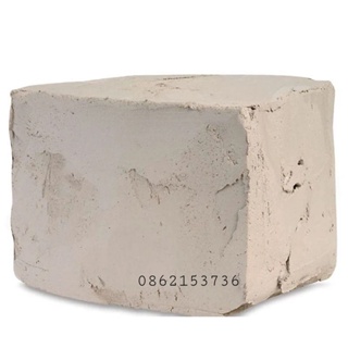 Đất sét làm gốm cao lanh 2 kg đất màu trắng ngà - đất làm tượng phù điêu nghệ thuật - 2kg trắng
