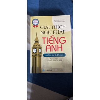 Sách Giải Thích Ngữ Pháp Tiếng Anh