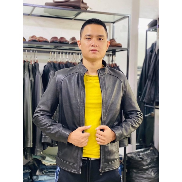 Áo da thật lạc đà cánh cung