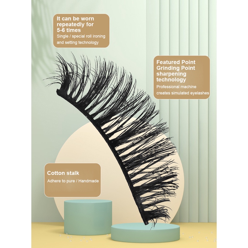 Lông mi giả ANNIES DINGSEN tự nhiên kèm keo dán