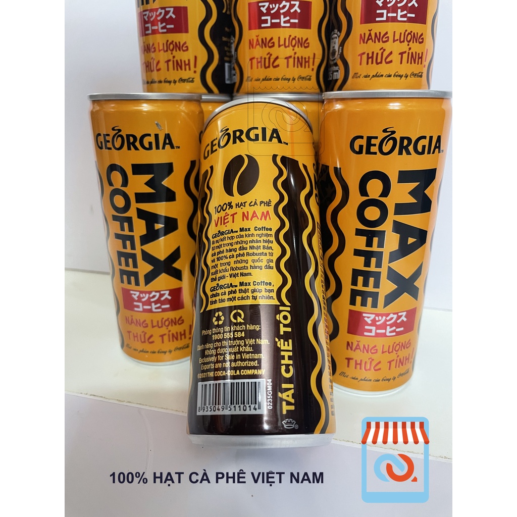 Cà Phê Sữa Uống Liền Georgia Max Coffee Các Loại